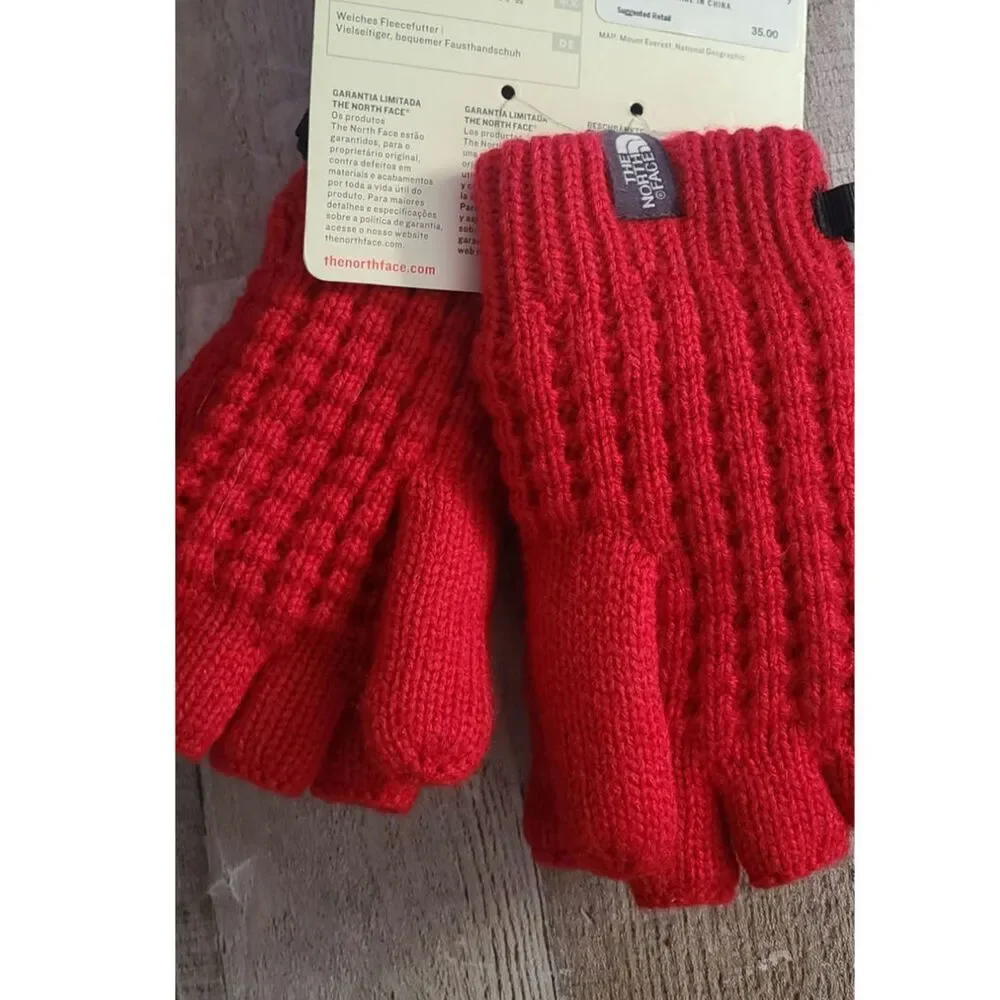 The North Face Youth Waffle Flip Mitt S/M NEW